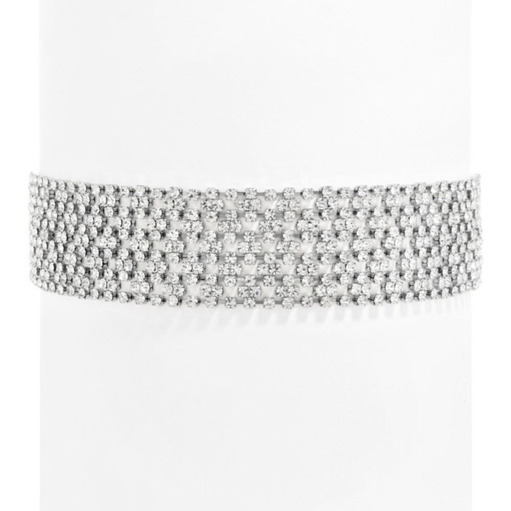 BaubleBar Vortex Crystal Choker Necklace